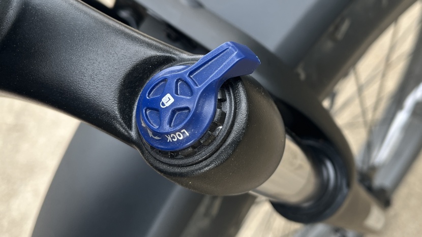 should you want to forgo the comfort of the suspension fork, the...