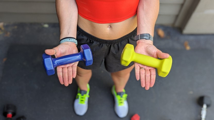amazon basics neoprene - we liked the soft texture of the amazon basics neoprene dumbbells.