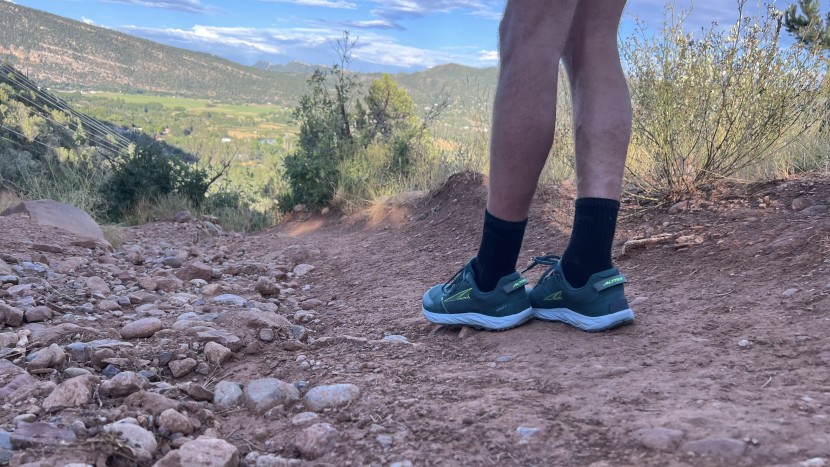 altra superior 6 - due to the neutral zero drop platform, you can except good traction...