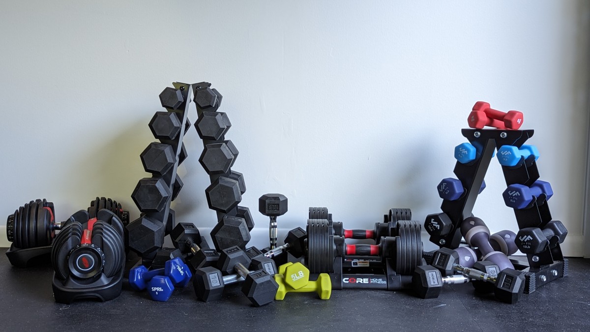 CAP Home Gym with 125 lb Weight Stack 