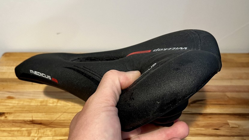 we gave each model a subjective squeeze test in addition to pedaling...