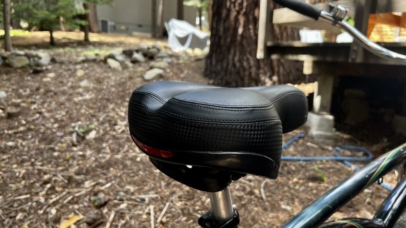 comfort bike seat - the tonbux memory foam is a comfortable seat at a hard-to-beat price.