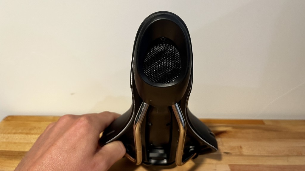 comfort bike seat - the selle royal respiro has an air-intake at the nose of the seat...