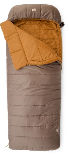 Coleman Brazos Cold-Weather Sleeping Bag, 20F/30F Lightweight Camping Sleeping  Bag for Adults, No-Snag Zipper with Stuff Sack Included, Machine Washable