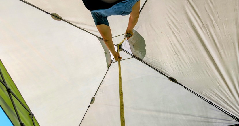 canopy tent - checking the specs on our coleman. when compared against other...