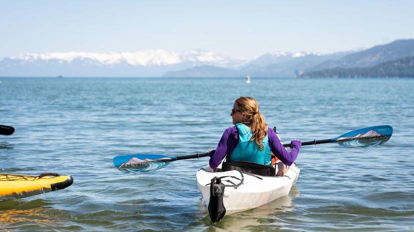 kayak paddle - the camano is gorgeous to behold and a joy to paddle with thanks to...
