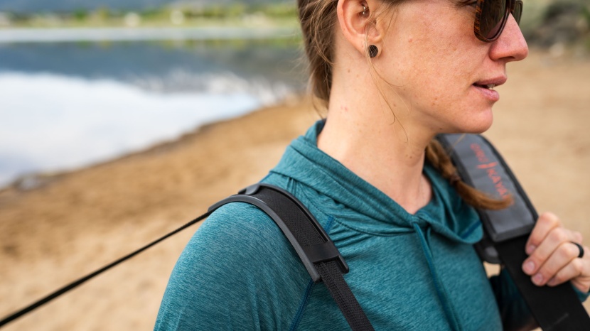 this strap isn't the most comfortable, even over a sun shirt.