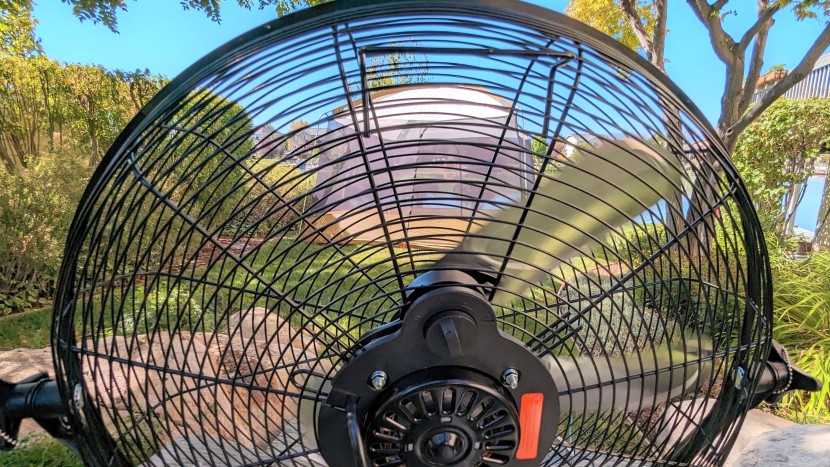 seeing how our screen house stacks up against moderate wind. despite...