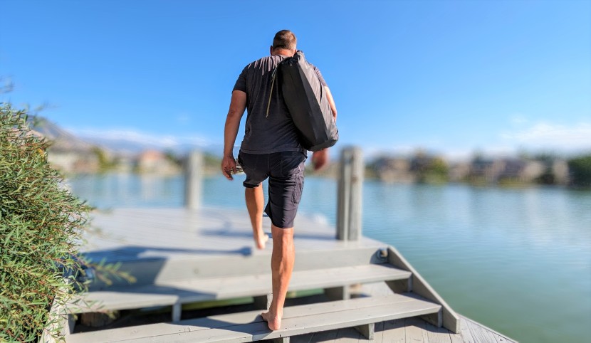 heading to the lake, forest, or beach is a piece of cake. the screen...