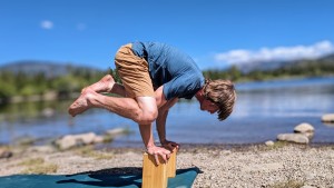 Wood blocks like the Wooden-Life Bamboo give a firm foundation even...