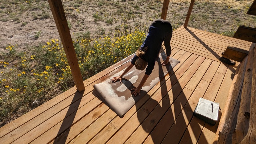 b yoga b mat everyday - your sweaty hands won&#039;t slip forward on the b mat during adho mukha...