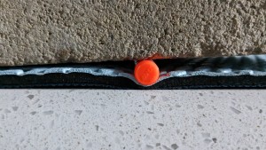 Lululemon The Workout Mat compresses most of its depth and provides...