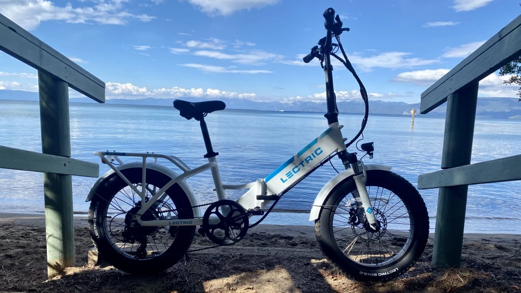 folding electric bike - the lectric xp 3.0 is a great partner for exploration.