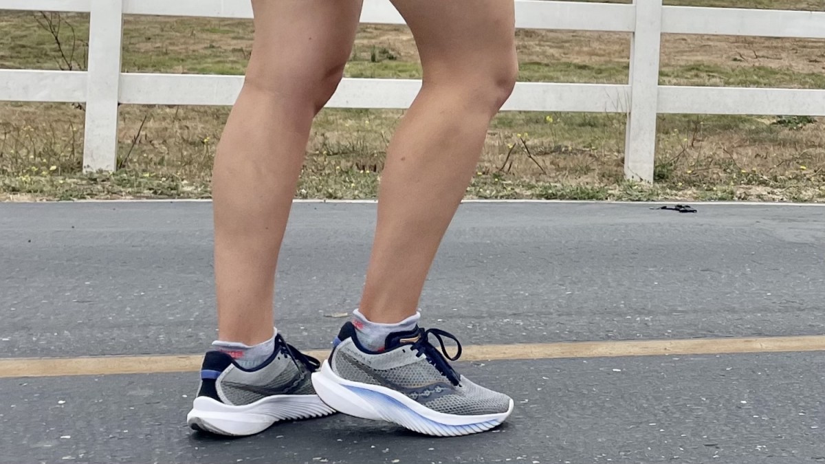 Saucony Kinvara 14 - Women's Review (The Kinvara is a lightweight, foam-based runner that feels nearly weightless underfoot.)