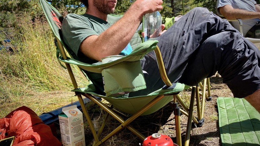 lawn chair low to ground