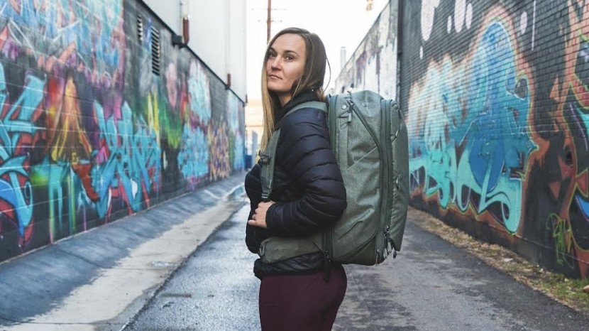 while we tested travel backpacks on airplanes and big trips, we also...