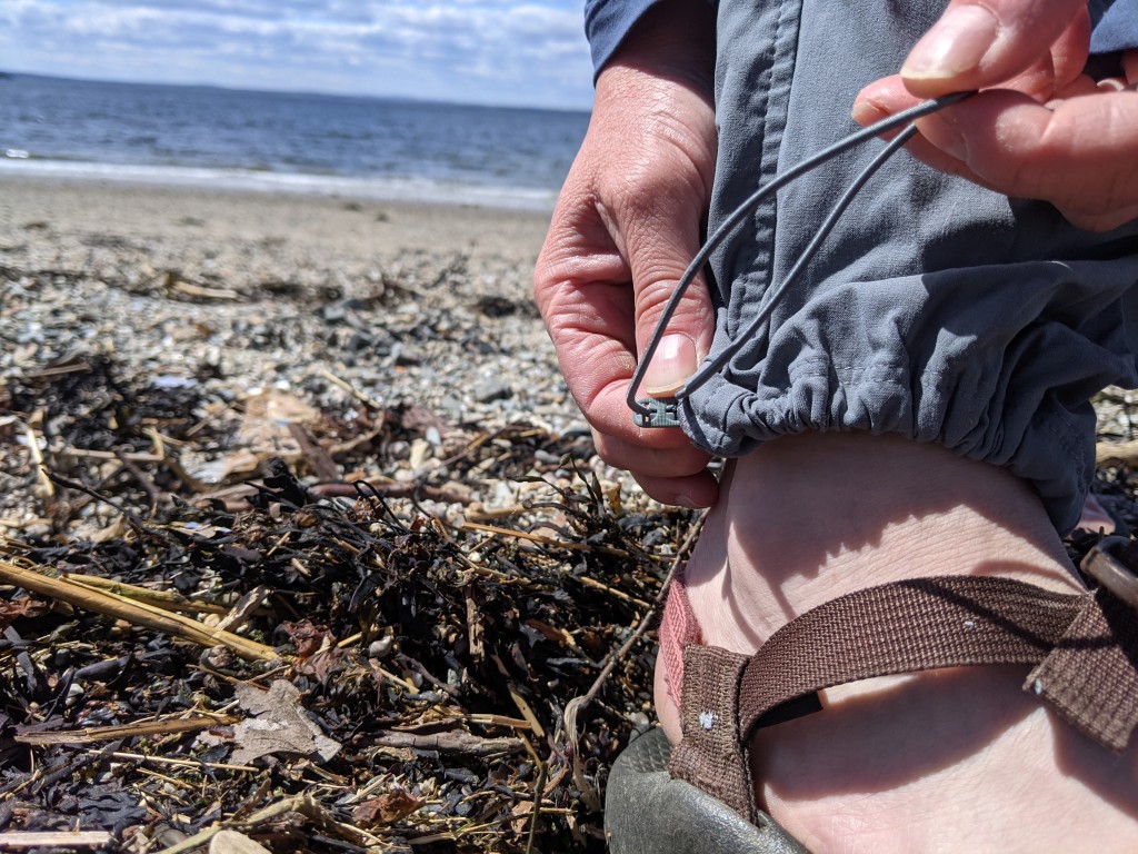 hiking pants women - we appreciate being able to cinch the hems on the dynama 2 pant.