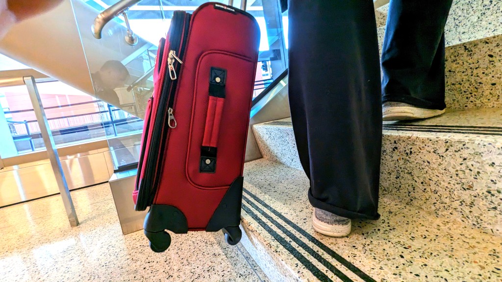 Largest carry on suitcase on sale