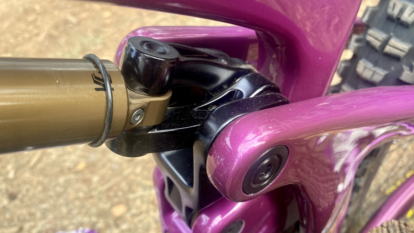 the two-piece shock extender is a clever little feature.