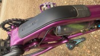 Downtube protection offers good coverage.