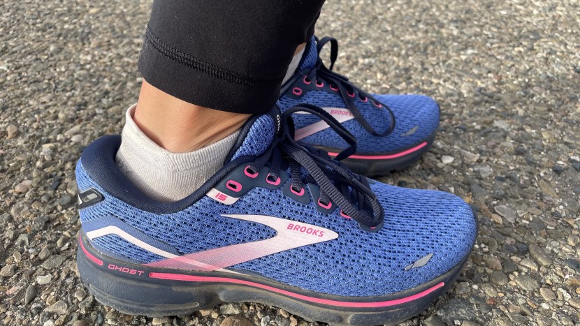 brooks ghost 15 for women - the excess heel space, which remained even after we used the extra...