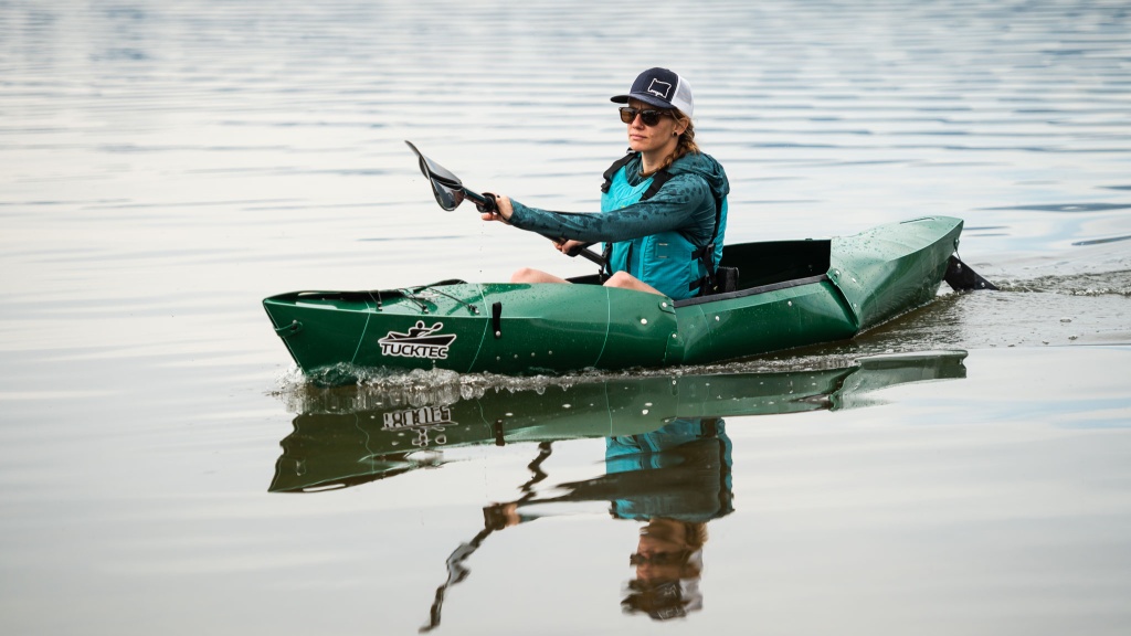 Tucktec Folding Kayaks: Store Anywhere, on the water in minutes.