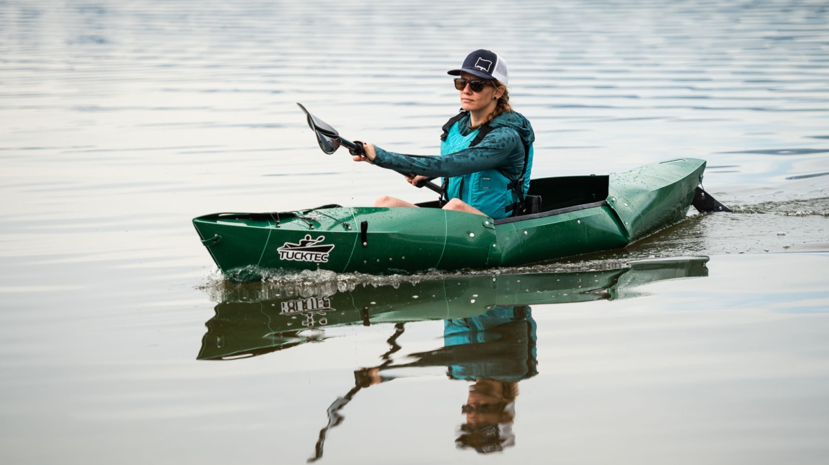 tucktec folding kayak inflatable kayak review