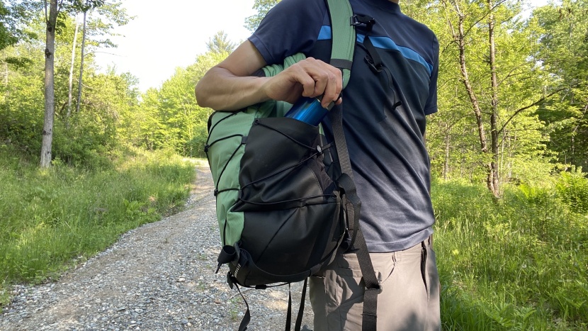 the north face borealis - we like packs with large and stretchy water bottle pockets.