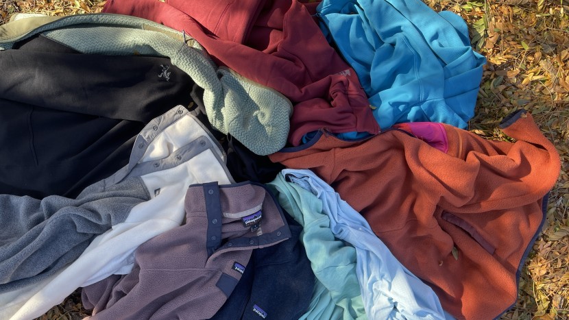 fleece jacket - testing the fleece jackets side-by-side helps tease out their...