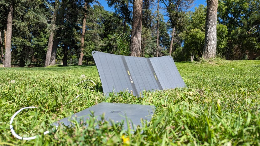 solar power bank - the goal zero nomad 20 performed relatively better in indirect solar...