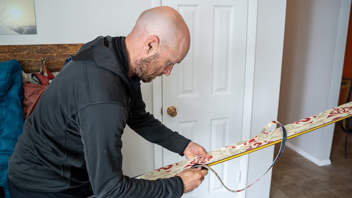 climbing skins - skin grip is a function of materials and technique. but also of the...