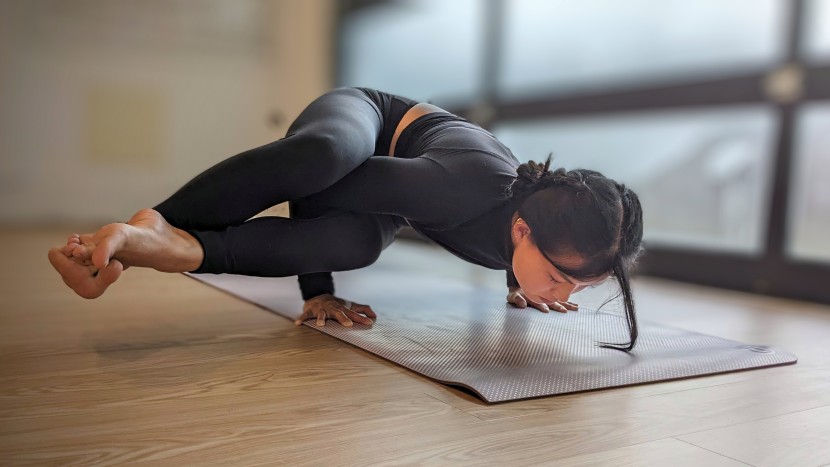 lululemon the mat - we are grateful for the extra two inches of width on the mat when we...