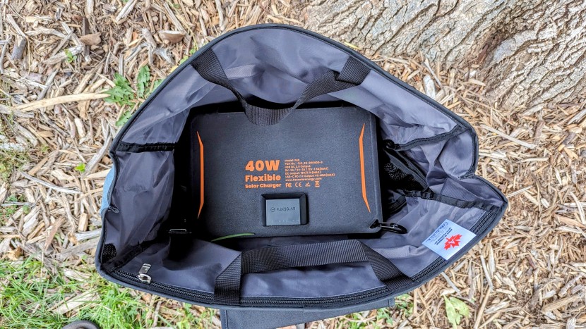 flexsolar 40w - the flexsolar 40w is surprisingly portable for a 40-watt panel.