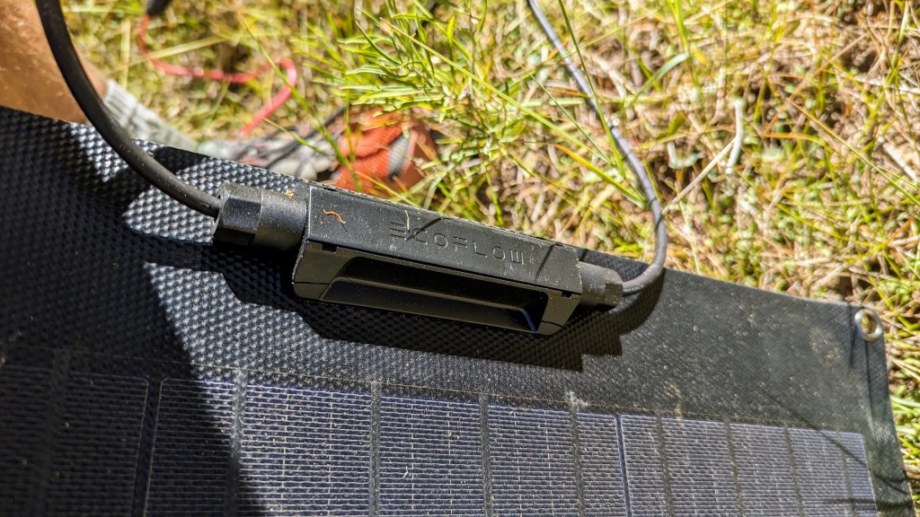 ecoflow 110 - the ecoflow 110's cables are hardwired into the panel for maximum...