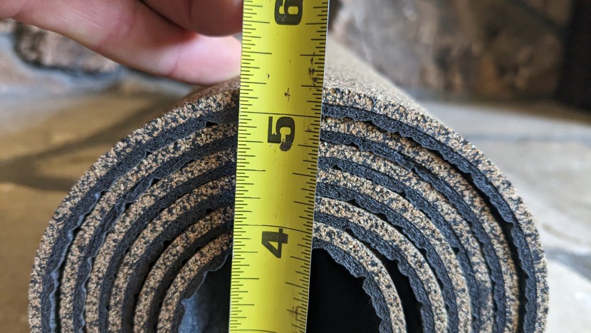 yoloha unity cork - the yohola rolls to about 5.5 inches. it doesn&#039;t hold a tight roll...