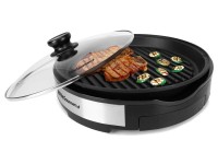 elite gourmet 12" electric indoor