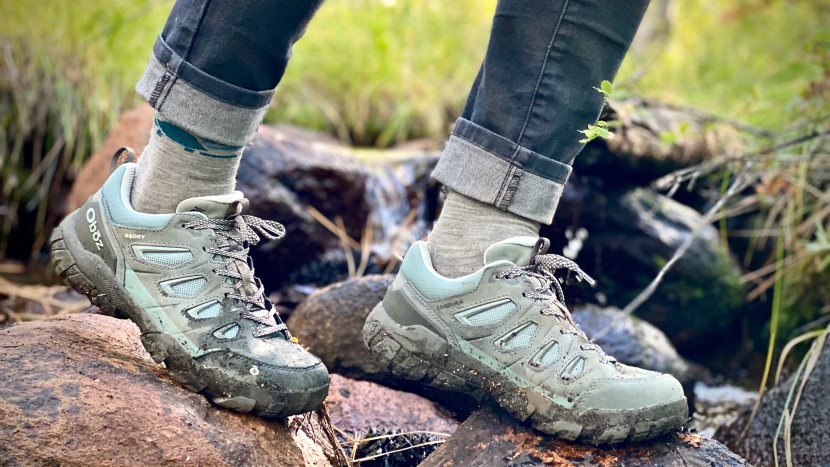 oboz sawtooth x low waterproof for women - the sawtooth gave us confidence underfoot in addition to the...