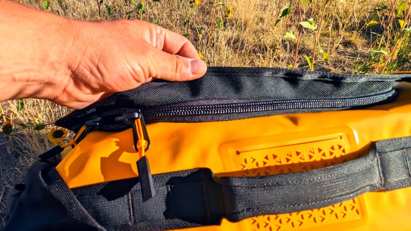 extra features like an over-sized lid flap, designed to keep the...