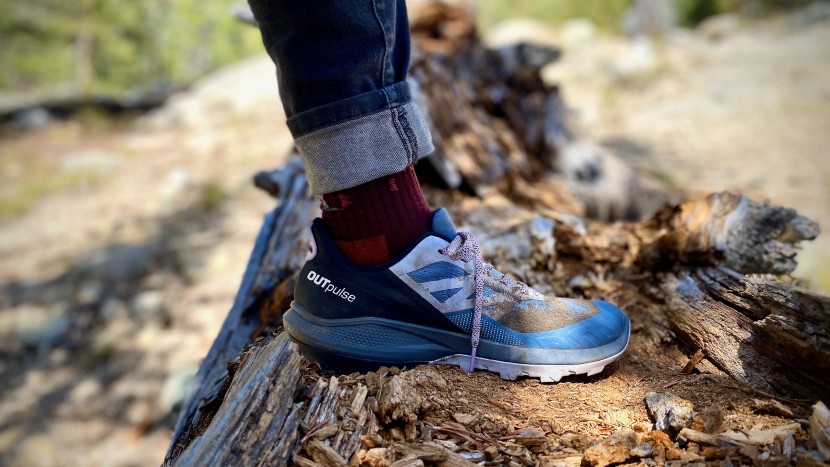 salomon outpulse gore-tex low for women - this shoe offers out-of-the-box comfort with a minimal break-in...