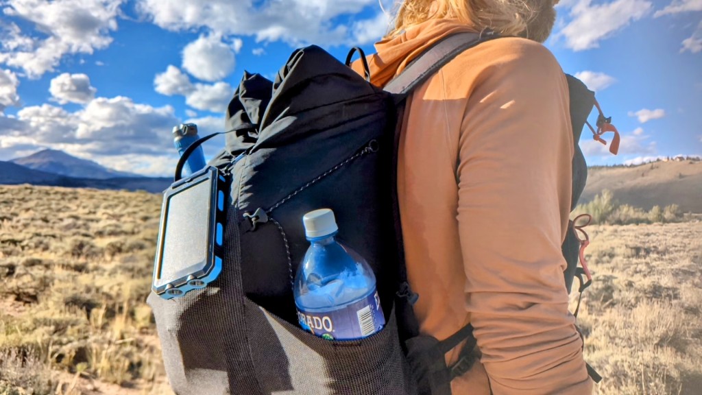 portable solar charger - integrated batteries on solar panels are usually better off charged...
