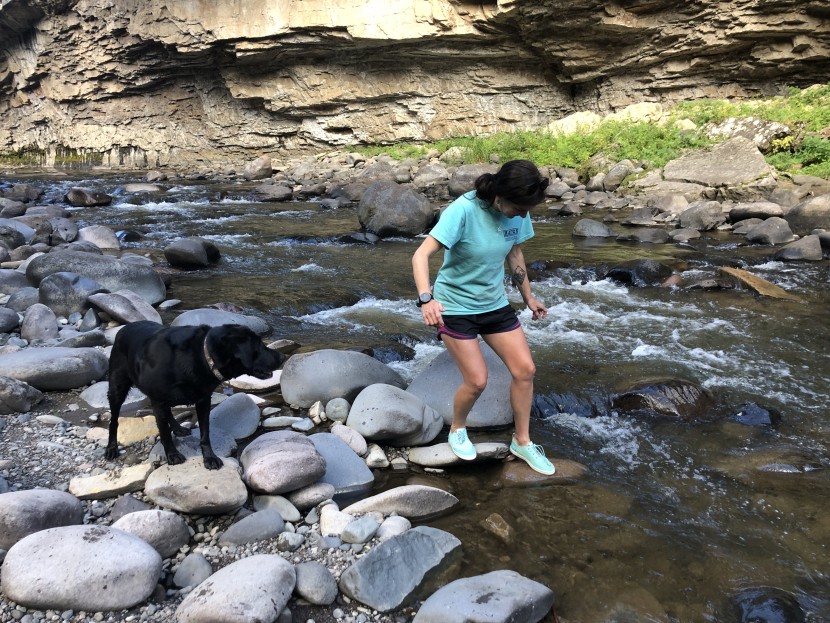 xtratuf riptide for women - the riptides transitioned from dry rocks to wet underwater...