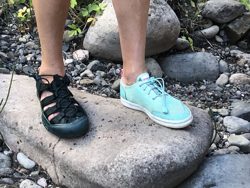 keen newport h2 for women - the traction capabilities of these two shoes could not have been...