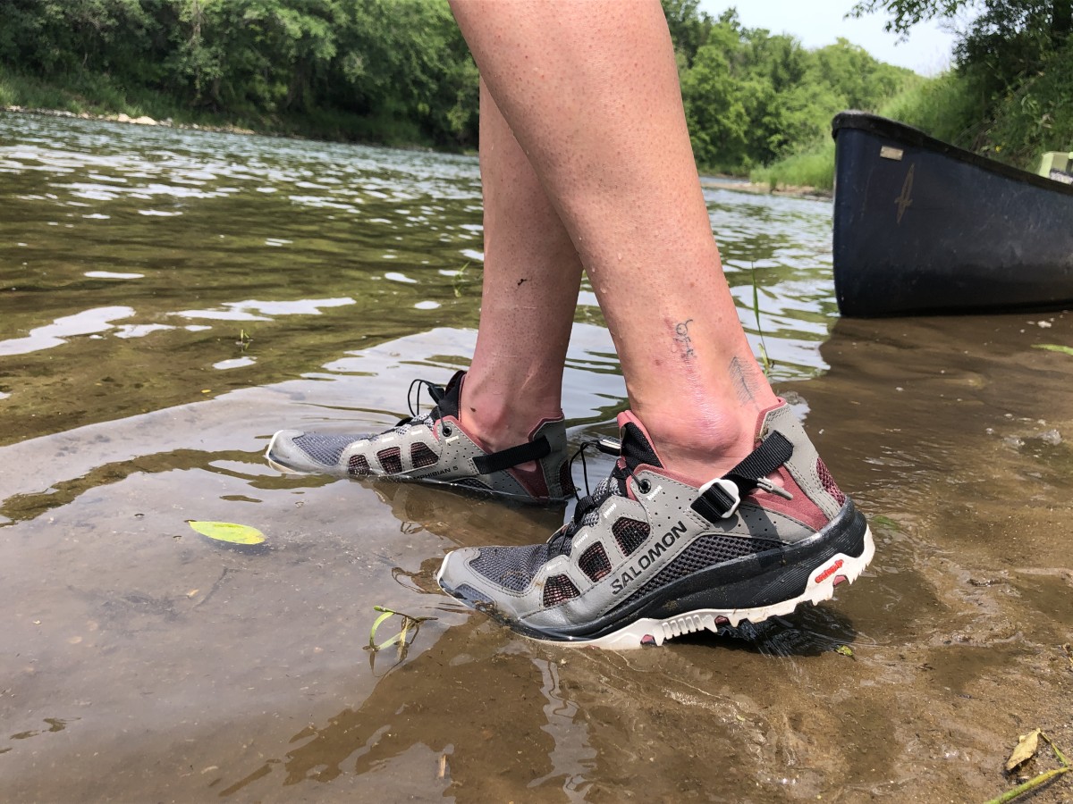 Salomon Techamphibian 5 - Women's Review (The Salomon Techamphibian 5s transitioned really well from dry land to water.)