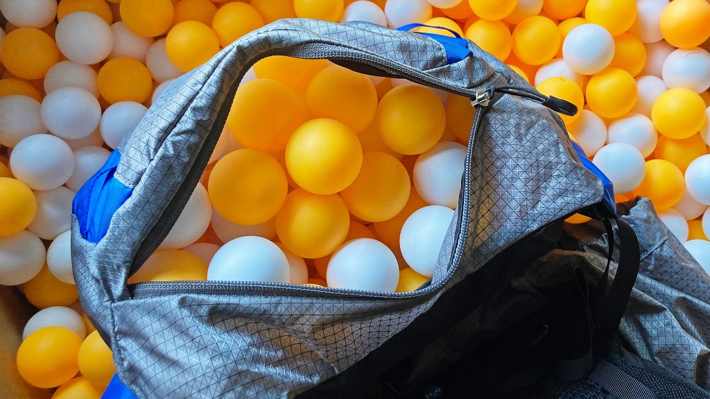 osprey exos pro 55 - we measured the volume of the exos hip belt pockets at approximately...