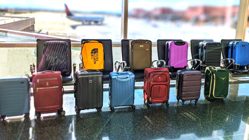 carry on luggage - we tested all these bags side by side in an airport. it was a...