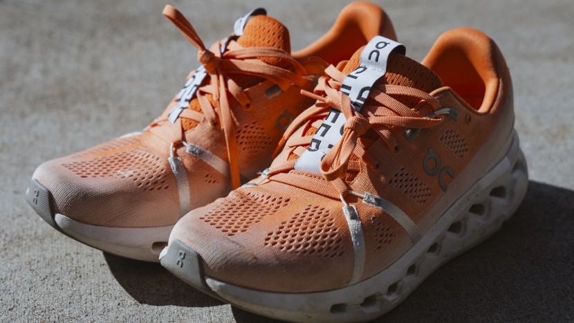 on cloudsurfer - the upper is luxurious and lightweight.