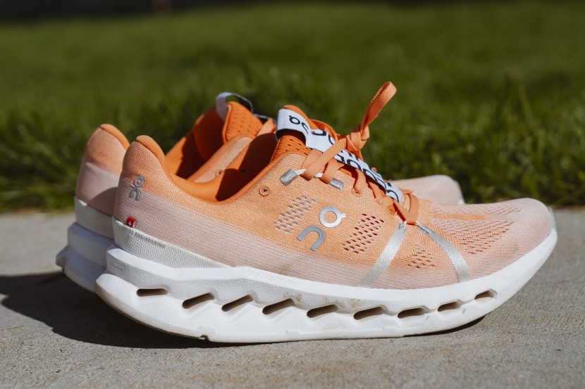 on cloudsurfer - the improved helion foam of the new cloudsurfer is thick and...