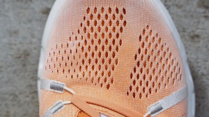 The lightweight upper of the Cloudsurfer is also very comfortable.