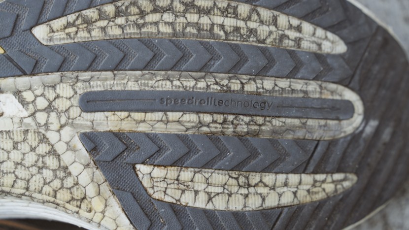 saucony endorphin speed 3 - the speedroll rocker paired with the nylon plate helps push you...