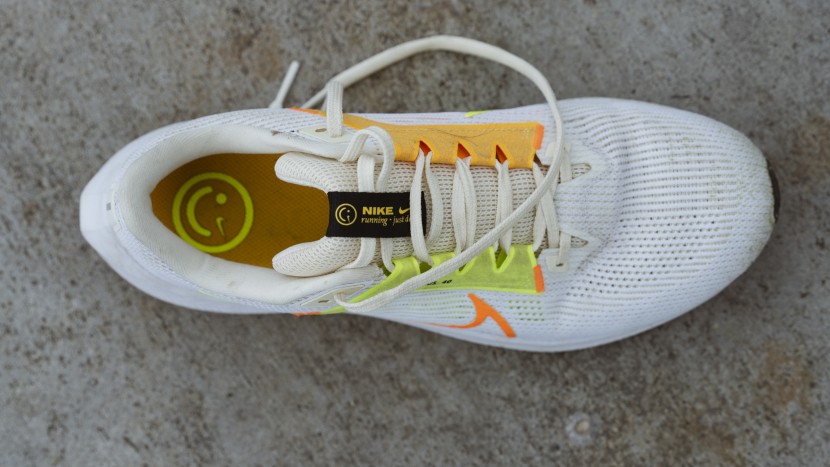 nike pegasus 40 - the upper worked well. it adds weight but is comfortable enough to...